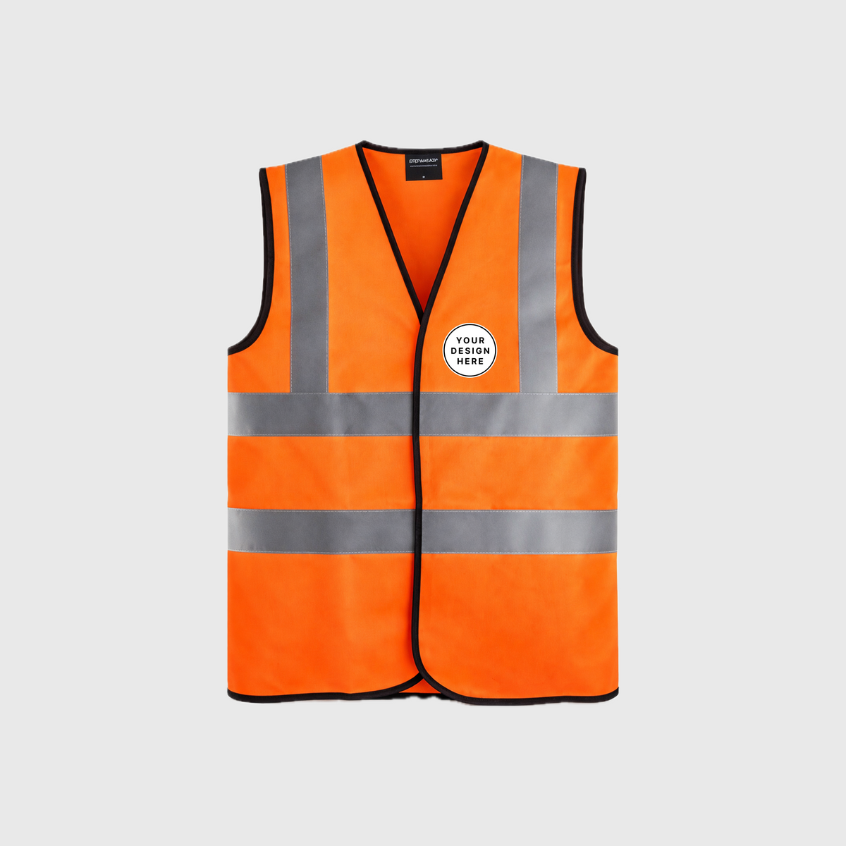 Custom Print Step Ahead Hi-Vis Safety Vest