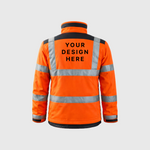 Custom Print Hi-VizSoft Shell Fleece Jacket