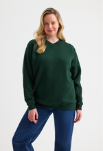 UC204 Classic V-Neck Sweatshirt
