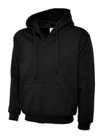 UC504 Adults Classic Full Zip Hooded Sweatshirt