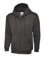 UC504 Adults Classic Full Zip Hooded Sweatshirt