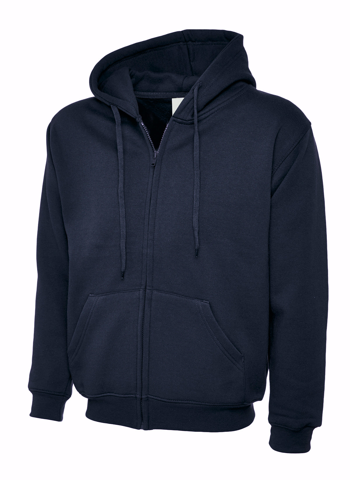 UC504 Adults Classic Full Zip Hooded Sweatshirt