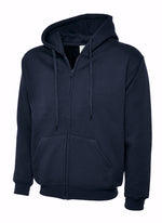 UC504 Adults Classic Full Zip Hooded Sweatshirt
