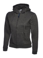 UC505 Ladies Classic Full Zip Hooded Sweatshirt