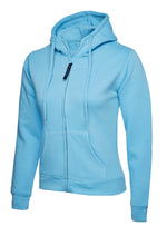 UC505 Ladies Classic Full Zip Hooded Sweatshirt