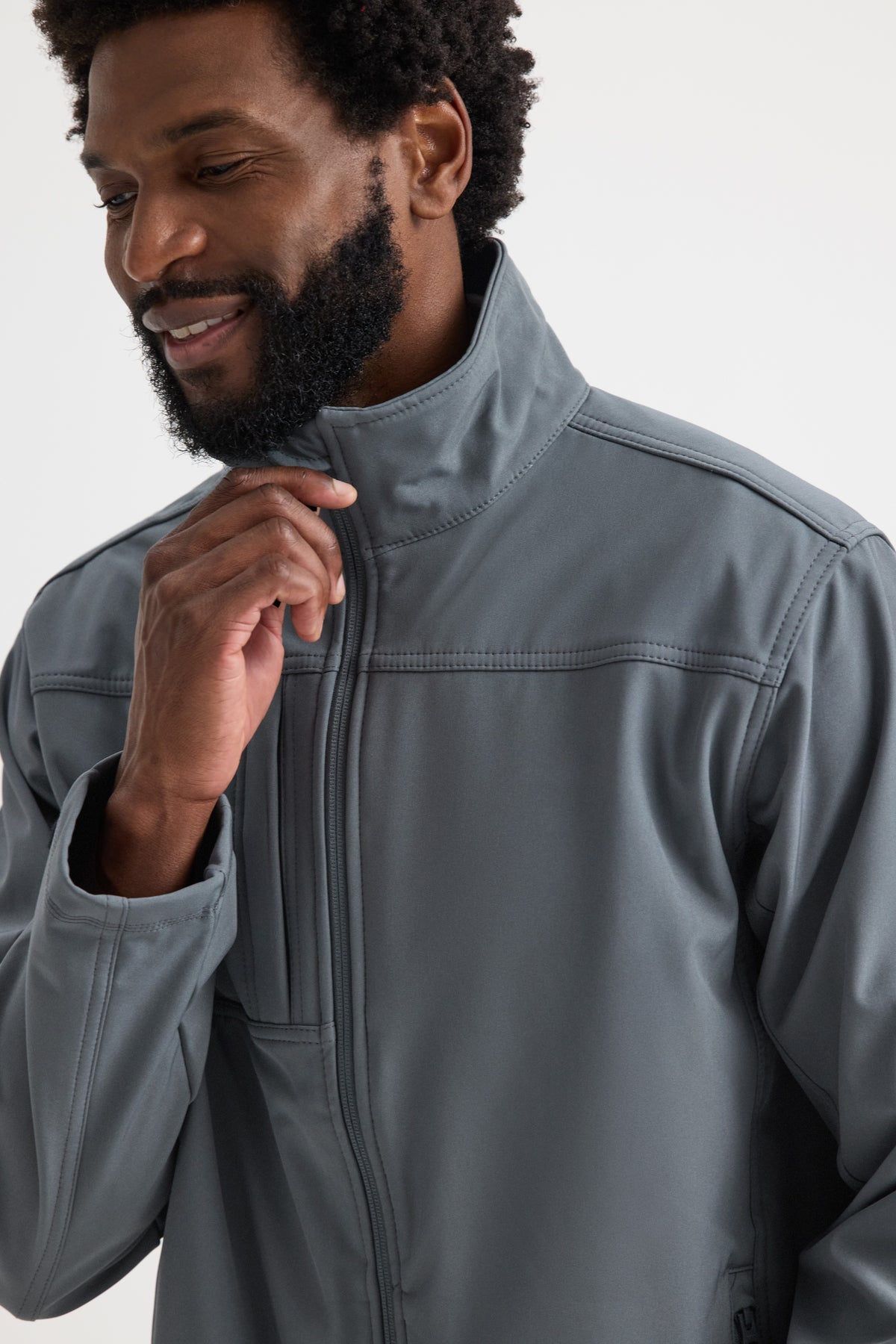 UC611 Deluxe Full Zip Soft Shell Jacket