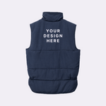Custom Print Premium Multi Pockets Padded Bodywarmer Gillet Pioneer