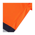 Essentials Hi Vis Eco CoolAir 2 Tone Orange/Navy T-Shirt