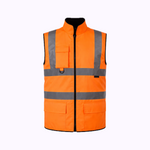 Custom Print Step Ahead Hi-Viz Reversible Bodywarmer