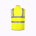 Step Ahead Hi-Viz Reversible Bodywarmer