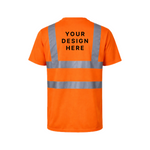 Custom Print Hi vis Premium Short Sleeve T-Shirt