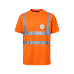 Custom Print Hi vis Premium Short Sleeve T-Shirt