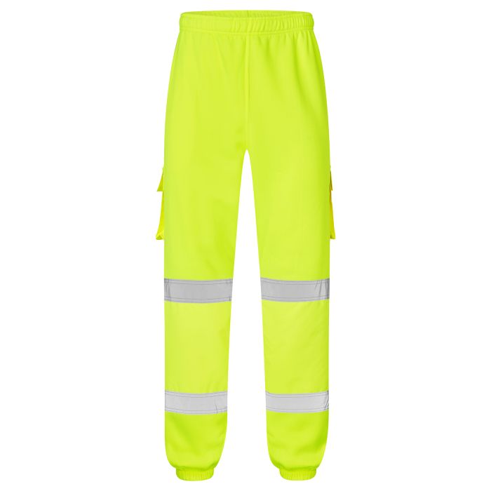 Supertouch Hi Vis Yellow Jogging Bottoms