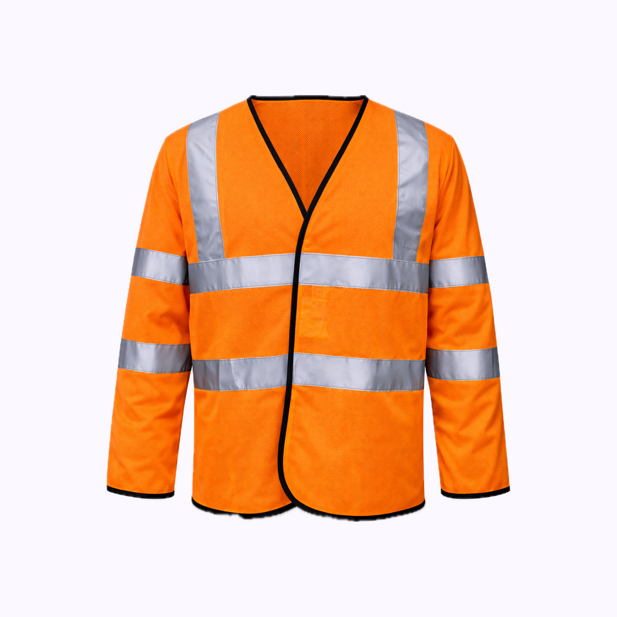 Custom Print Hi Vis Long Sleeve Safety Vest