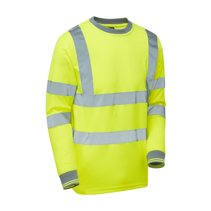 Hi Vis Yellow Long Sleeve T-Shirt