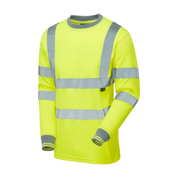 Hi Vis Yellow Long Sleeve T-Shirt