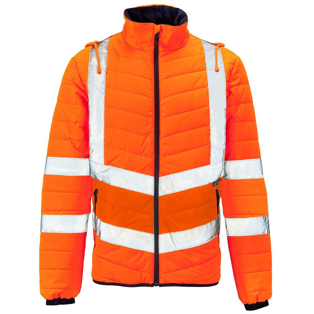 rail spec padded puffer jacket