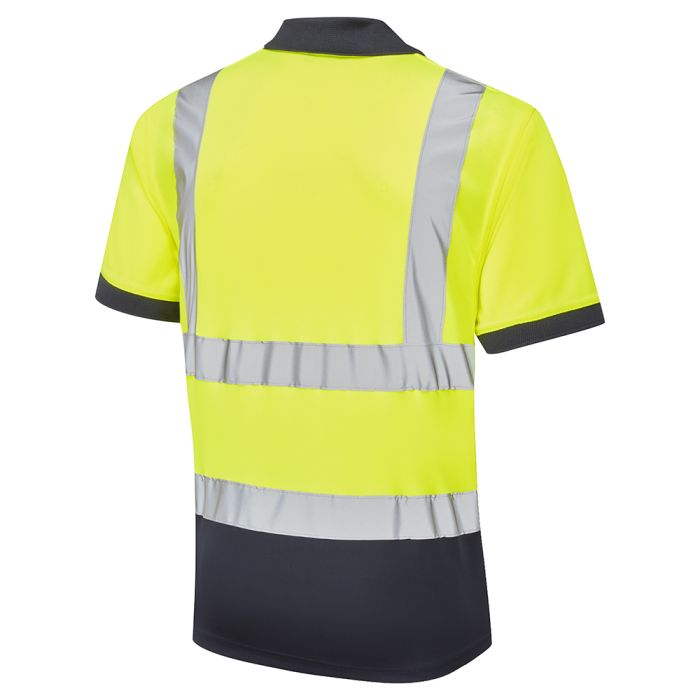 Supertouch Hi-Vis 2 Tone Yellow Polo Shirt