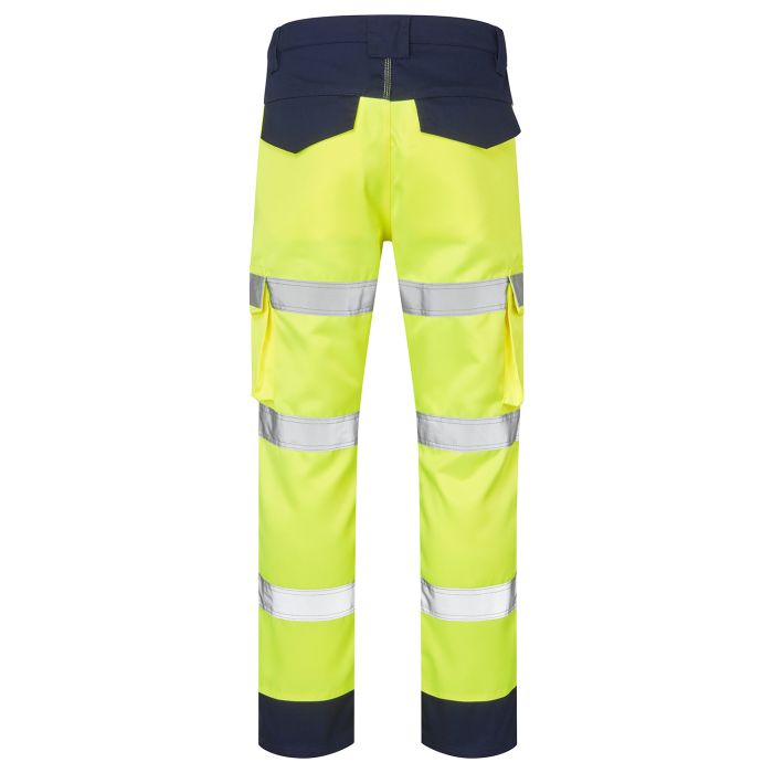 Supertouch Hi-Vis 2 Tone Yellow Combat Trousers