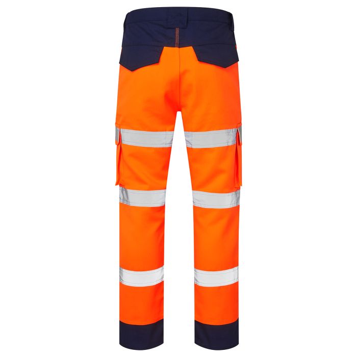 Supertouch Hi-Vis 2 Tone Orange Combat Trousers