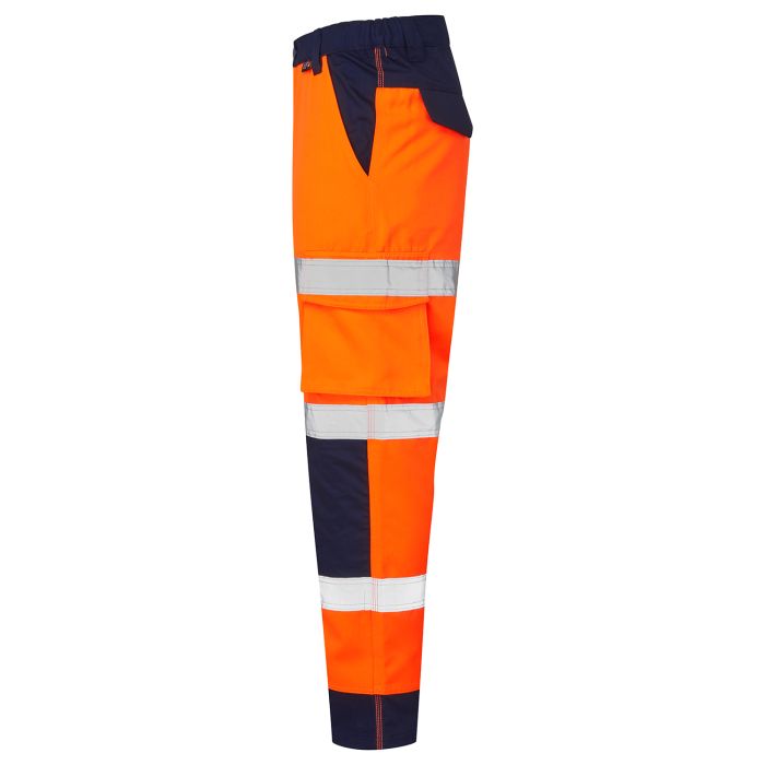 Supertouch Hi-Vis 2 Tone Orange Combat Trousers