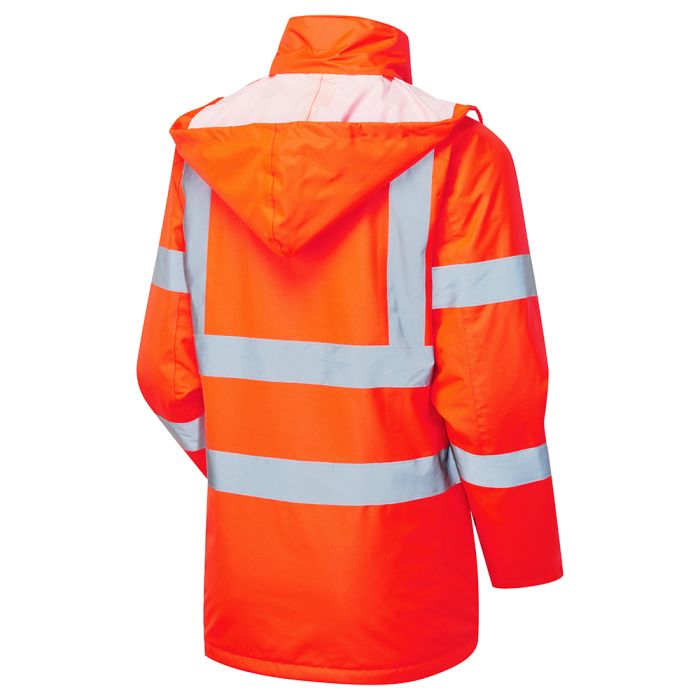 Women's Hi Vis Orange Kamela Padded Jacket