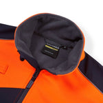 System Hi Vis Eco 3-Layer Orange Softshell Parka