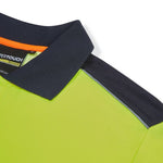 System Hi-Vis Eco Yellow CottonCool Short Sleeve Polo