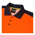 System Hi-Vis Eco Orange CottonCool Short Sleeve Polo