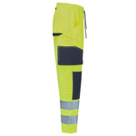 System Hi-Vis Eco Stretch Jogger Yellow Trouser