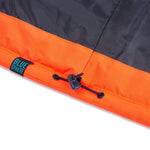System Hi Vis Eco Two Tone Orange Thermal Baffle Jacket