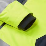 System Hi Vis Eco Thermal Waterproof Yellow/Navy Jacket