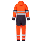 System Hi Vis Eco Insulated Orange/Navy Coverall