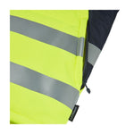 System Hi Vis Eco Two Tone Yellow Thermal Baffle Jacket