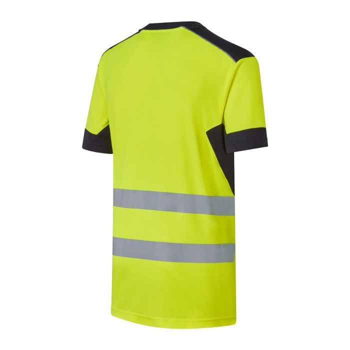 System Hi-Vis Eco CottonCool Yellow T-Shirt