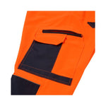 System Hi-Vis Eco Stretch Jogger Orange Trouser