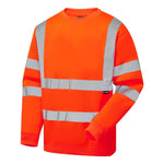 Eco Hi Vis Orange Sweatshirt