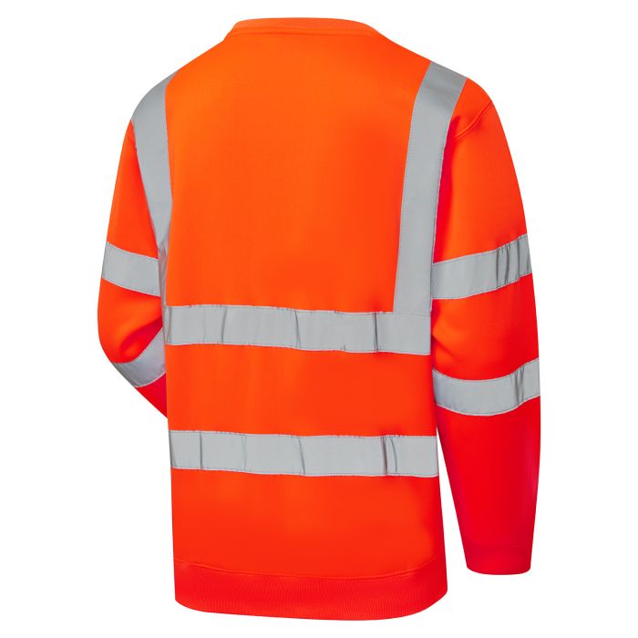 Eco Hi Vis Orange Sweatshirt