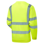 Eco Hi Vis Yellow Sweatshirt