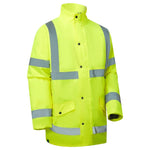 Eco Hi Vis Winter Padded Yellow Parka