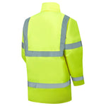 Eco Hi Vis Winter Padded Yellow Parka