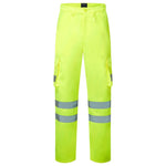 Eco Hi Vis Yellow Combat Trouser