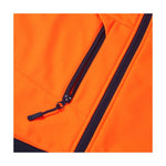 Essentials Hi Vis Eco Coolair 2 Tone Orange/Navy Softshell Gilet