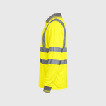 Step Ahead Hi Vis Visibility Long Sleeve Polo Shirts