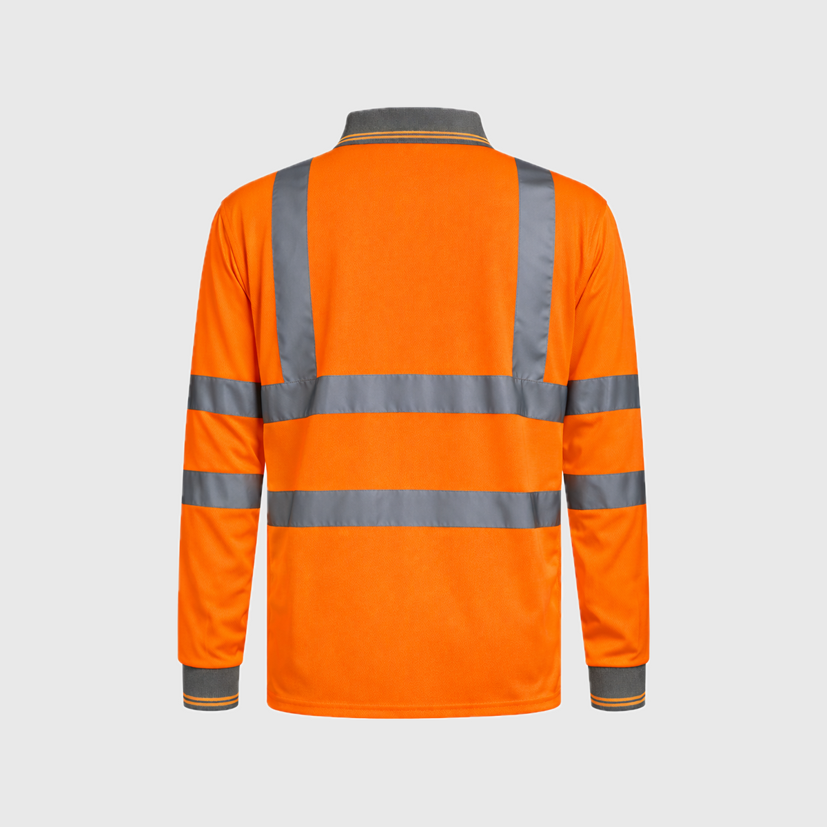 Step Ahead Hi Vis Visibility Long Sleeve Polo Shirts