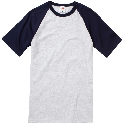 Fruit of the Loom Short Sleeve Baseball tee 